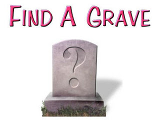 Find a Grave logo. Source: "Musings From Mommyland"