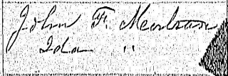 John F. Montran & Ida in Birth Registry entry for Madonna Montran, 1893