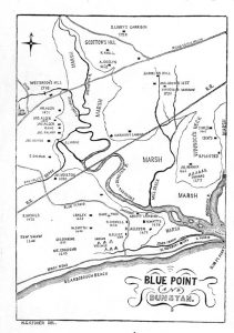 Map of Blue Point & Dunstan