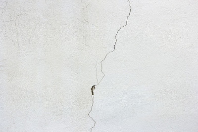 Blank Wall with Crack 