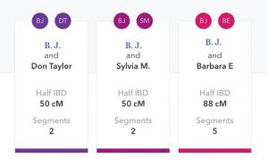 23 & Me Shared Matches