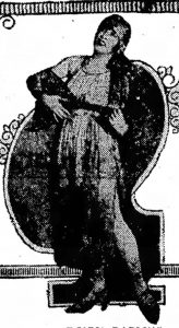 Newspaper photo of Donna (Montran) Darline.