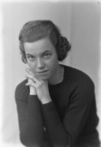 Photo of Betty Oldham, circa 1934.