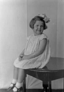 Photo of Virginia Irene Ohl, circa 1934. 