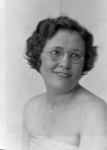 Photo of Adelia Payer (née LeGassey), circa 1935.