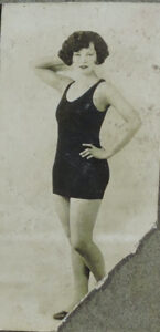 Photo of a Bathing Beauty that was in the Donna Darling Bathing Beauties circa 1925.