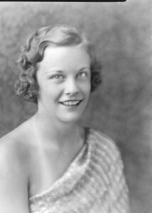 Photo of Georgianna Perkins (later O’Hara) circa 1935.