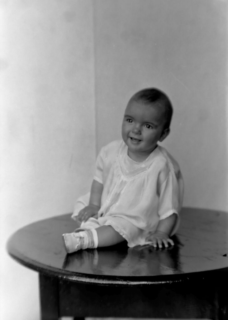 Photo of Vincent James Porciello, circa 1934 (age 0)