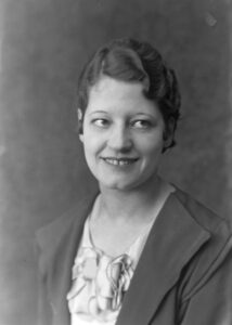 Photo of Gladys Stinson (née Watkins) (later Turner), circa 1934.