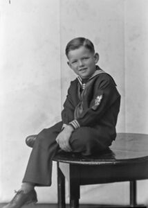 A photo of Alden Nathanael Street, circa 1935 (age 8).