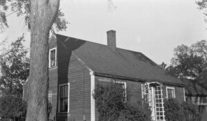 Photo of a Cape Style House from the 1940s.