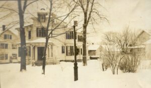 Rufus Henry & Pauline Hinkley, 68 Maple Place, Dedham, MA in the early 1900s.