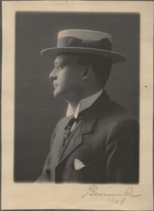 Photo of Ernest Cogswell Kenney, 1908