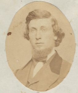 Photo of Stephen Hinkley, c. 1862.