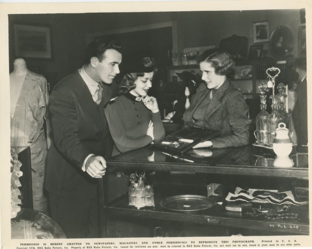 Still photo from movie M'Liss, 1936.