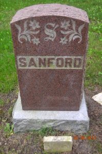 Photo of Sanford Marker - Benton Cemetery