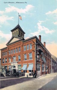 Photo of the Lyric Theater, Allentown, PA ca. 1905.