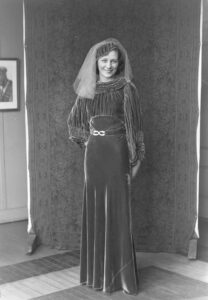 Photo of Mary Alice (née Wolf) Nicholson, circa 1935.