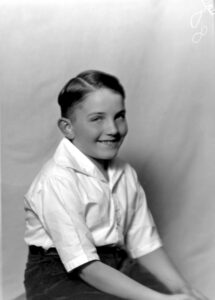 Photo of Richard Nielsen, circa 1935 (age 7).