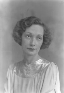 Photo of Virginia Nutter, (later Reedy, later Gierman) circa 1934.