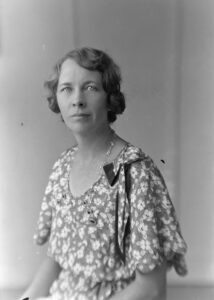 Photo of Elizabeth "Bessie" Perkins (née Bennett), circa 1934.