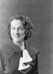 Photo of Elvie Gertrude Peterson,
Circa 1935.