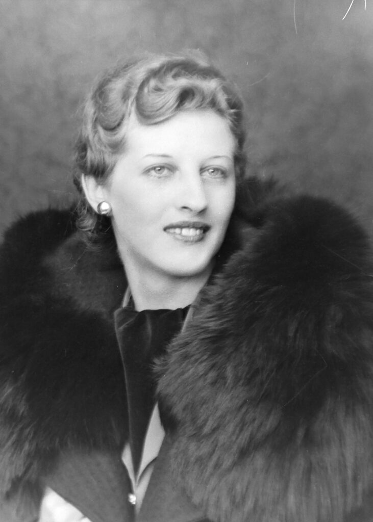 Photo of Marie Quimby, circa 1935.