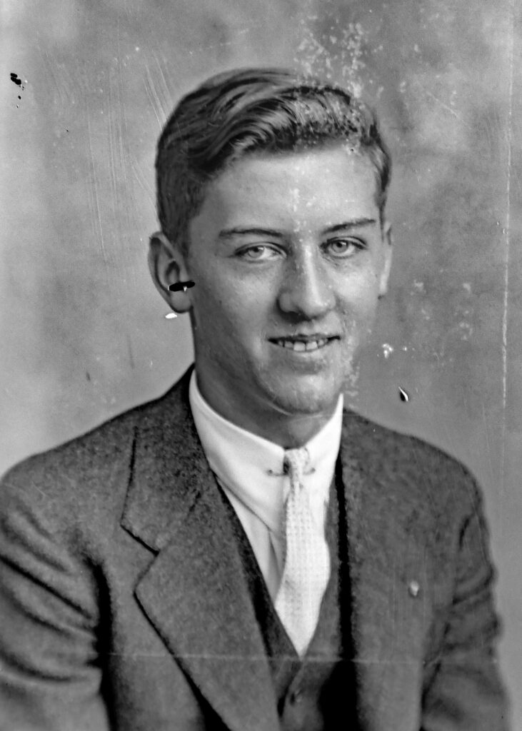 Photo of Earl Reed, circa 1934.