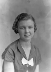 Photo of Dorothy Ryder, circa 1934.