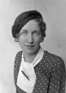 Photo of Flora Robinson, Feb. 1935.