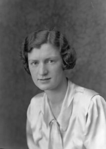 Photo of Kathleen M Silke, circa 1934.
