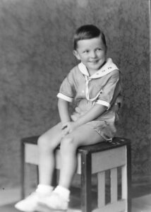 Photo of Ralph Salamone, circa 1935 (age 4)