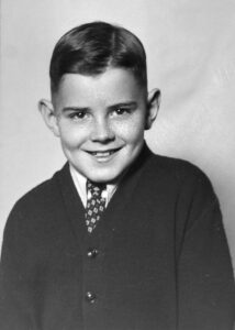 Photo of Richard Smith, circa 1936 (age 9).