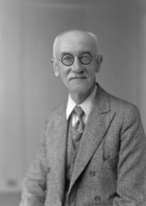 Photo of Edward H Sylvester, circa 1934.
