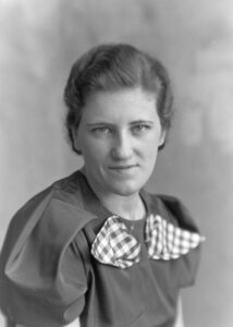 Photo of Bernice Thibeau, circa 1934.