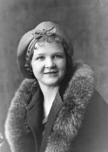 Photo of Helen Talbot, circa 1935.