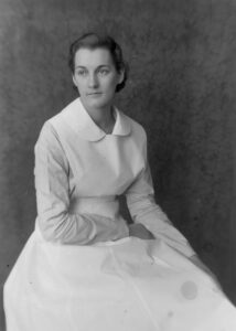 Photo of Serena Titcomb, 1934, Student Nurse at Maine General Hospital.