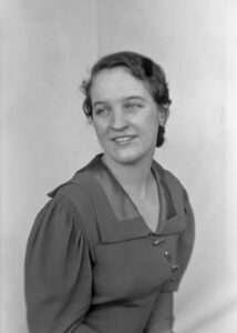 Photo of Mary Gwendolyn Young, Nurse, 1935.