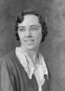 Photo of Helen Zemla, circa 1934.