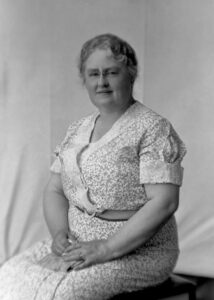 Photo of Ellen Bearce (née Bradford), circa 1934.