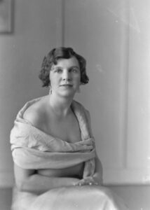 Photo of Helen Talbot (née Wilson), circa 1934.