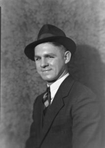 Photo of Paul Robillard of Gorham, 1938 (age 17).