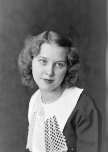 Photo of Miss Alice Peterson of Portland, Maine, circa 1934/