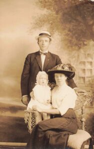 Photo of the Watson Family, friends of Olla Swasey, circa 1910.