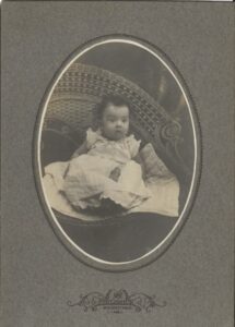 Photo of Katherine Evelyn Morse, Sept. 1903 (age 5 months)