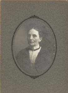 Photo of a woman, probably in her 60s, named Lucy Libby.