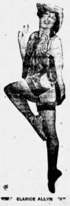 Image of a woman toe dancing.