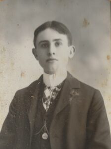 Photo of Kenry M Kinney, circa 1899.