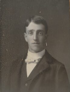 1899 photo of Philip Scamman.