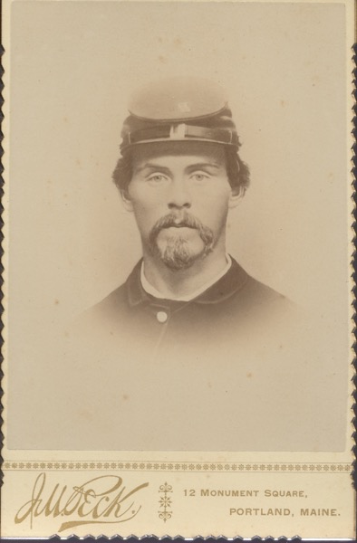 Civil War photo of Amos Libby.